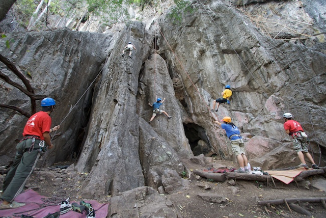 Rock Climbing at Crazy Horse Buttress